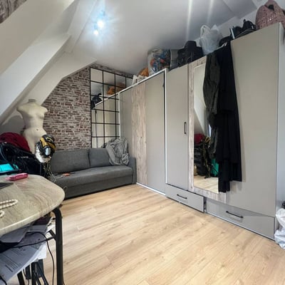 Rent of a cozy studio with a tower view, 17 m², 15th arrondissement, Paris, France